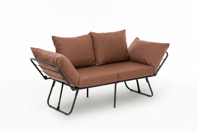 Giancarlo Sovesofa 2-seter - Lys brun - Møbler - Sofaer - Sovesofaer - 2 seters sovesofa