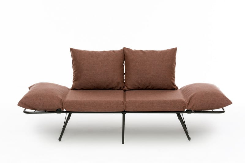 Giancarlo Sovesofa 2-seter - Lys brun - Møbler - Sofaer - Sovesofaer - 2 seters sovesofa