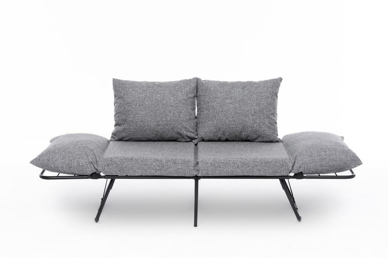 Giancarlo Sovesofa 2-seter - Lys grå - Møbler - Sofaer - Sovesofaer - 2 seters sovesofa