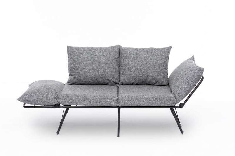 Giancarlo Sovesofa 2-seter - Lys grå - Møbler - Sofaer - Sovesofaer - 2 seters sovesofa