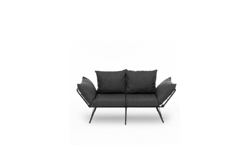 Giancarlo Sovesofa 2-seter - Mørk grå - Møbler - Sofaer - Sovesofaer - 2 seters sovesofa