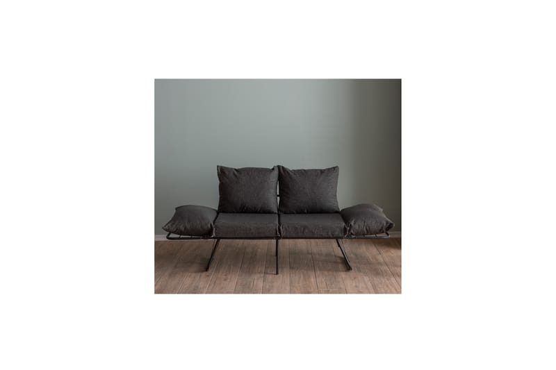 Giancarlo Sovesofa 2-seter - Mørk grå - Møbler - Sofaer - Sovesofaer - 2 seters sovesofa