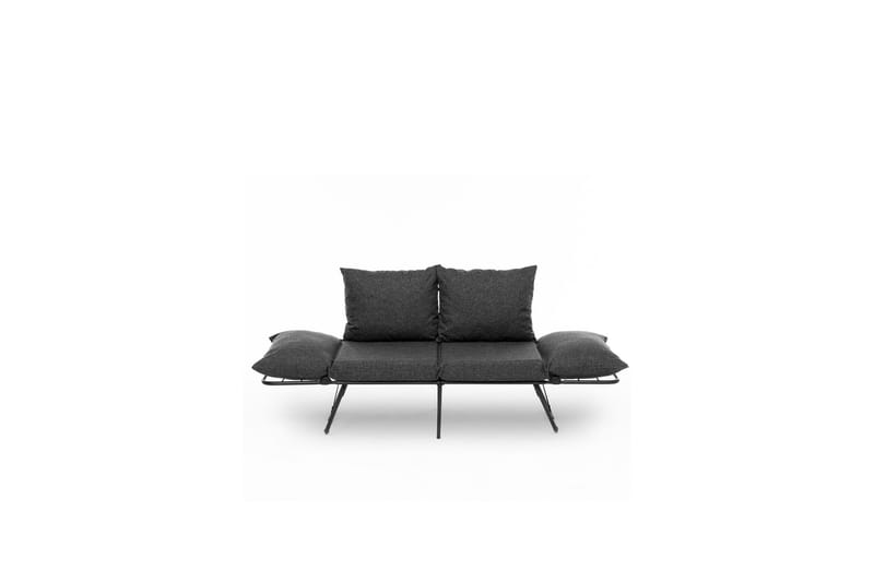 Giancarlo Sovesofa 2-seter - Mørk grå - Møbler - Sofaer - Sovesofaer - 2 seters sovesofa