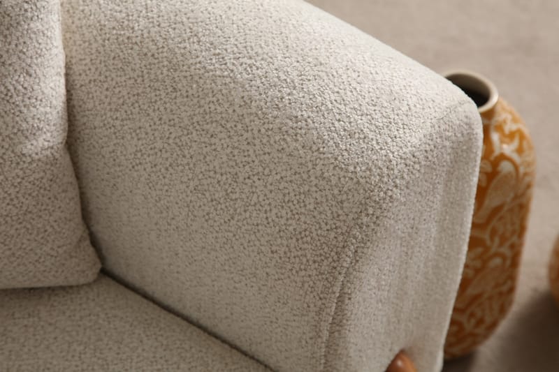 Godiva Sovesofa 3-seter - Krem - Møbler - Sofaer - Sovesofaer - 3 seters sovesofa