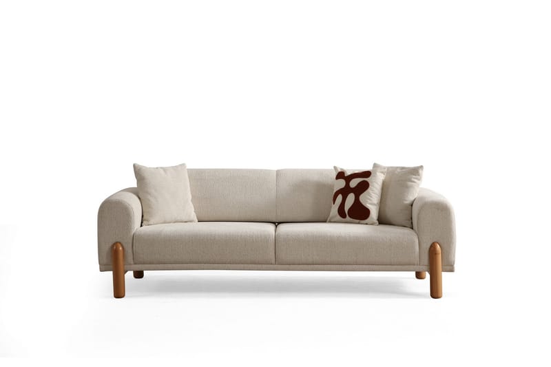 Godiva Sovesofa 3-seter - Krem - Møbler - Sofaer - Sovesofaer - 3 seters sovesofa