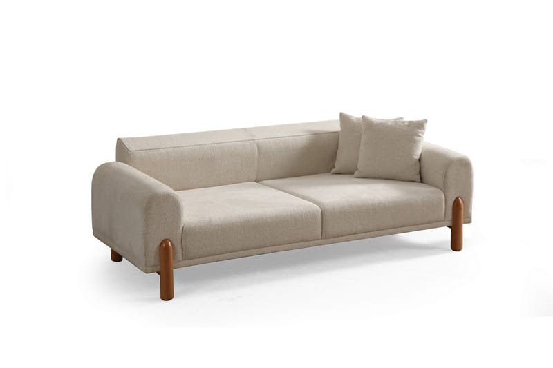 Godiva Sovesofa 3-seter - Krem - Møbler - Sofaer - Sovesofaer - 3 seters sovesofa