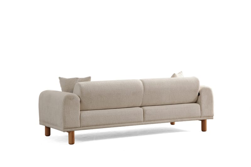 Godiva Sovesofa 3-seter - Krem - Møbler - Sofaer - Sovesofaer - 3 seters sovesofa