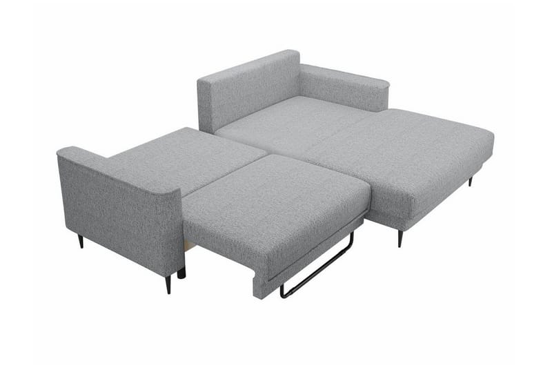 2-seters Hjørnesovesofa Graystone - Lysegrå - Møbler - Sofaer - Sovesofaer - Hjørnesovesofa