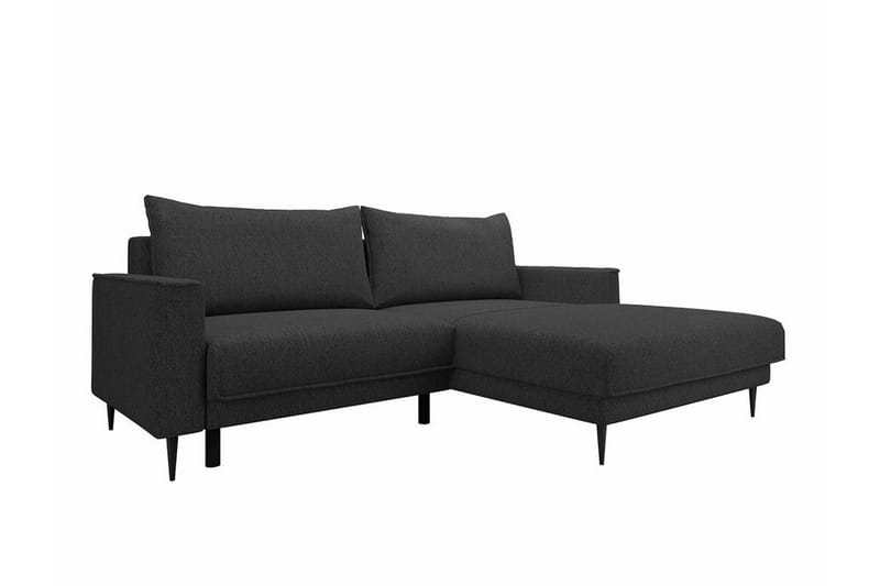 2-seters Hjørnesovesofa Graystone - Mørkegrå - Møbler - Sofaer - Sovesofaer - Hjørnesovesofa