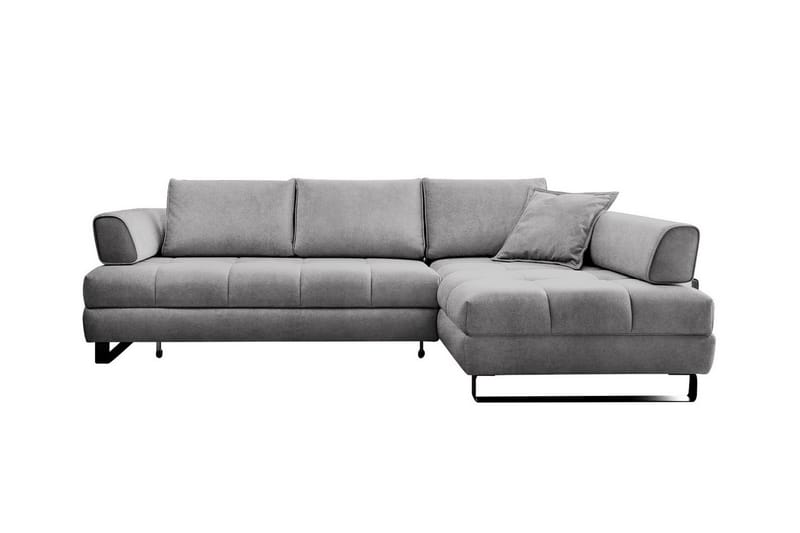 3-seters Hjørnesovesofa Graystone - Lysegrå - Møbler - Sofaer - Sovesofaer - Hjørnesovesofa