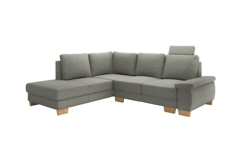 3-seters Hjørnesovesofa Graystone - Lysegrå - Møbler - Sofaer - Sovesofaer - Hjørnesovesofa