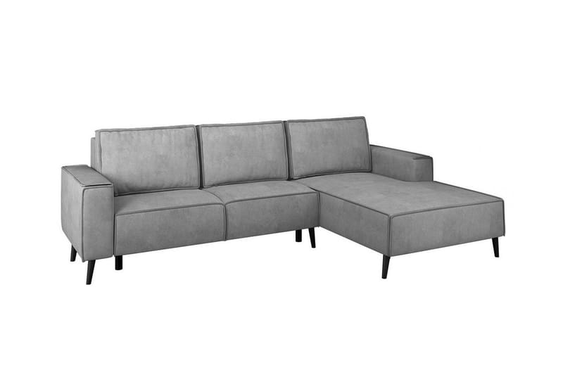 3-seters Hjørnesovesofa Graystone - Lysegrå/Mørkegrå - Møbler - Sofaer - Sovesofaer - Hjørnesovesofa