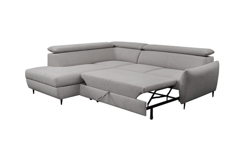 3-seters Hjørnesovesofa Graystone - Lysegrå/Mørkegrå - Møbler - Sofaer - Sovesofaer - Hjørnesovesofa