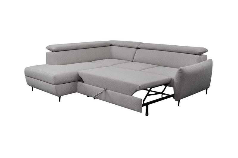 3-seters Hjørnesovesofa Graystone - Oransje/Brun - Møbler - Sofaer - Sovesofaer - Hjørnesovesofa