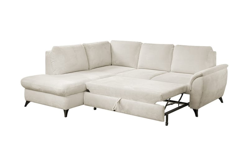 3-seters Hjørnesovesofa Hereford - Gul - Møbler - Sofaer - Sovesofaer - Hjørnesovesofa