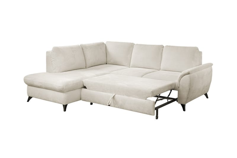 3-seters Hjørnesovesofa Hereford - Lysegrå - Møbler - Sofaer - Sovesofaer - Hjørnesovesofa