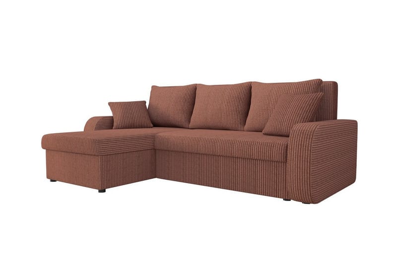 3-seters Hjørnesovesofa Kintore - Brun - Møbler - Sofaer - Sovesofaer - Hjørnesovesofa