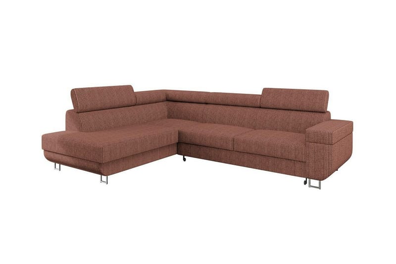 3-seters Hjørnesovesofa Kintore - Lyse brun - Møbler - Sofaer - Sovesofaer - Hjørnesovesofa