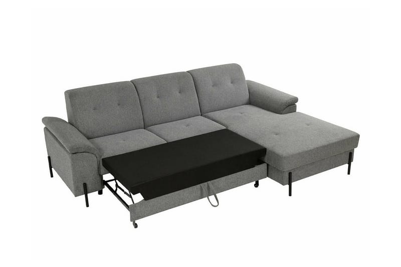 3-seters Hjørnesovesofa Messner - Beige - Møbler - Sofaer - Sovesofaer - Hjørnesovesofa