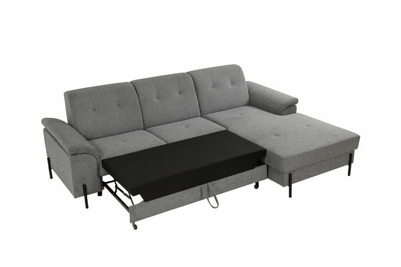 3-seters Hjørnesovesofa Messner - Rosa/Beige - Møbler - Sofaer - Sovesofaer - Hjørnesovesofa