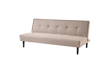 Landstorp Sovesofa 3-seter - Beige/Svart - Møbler - Sofaer - Sovesofaer - 3 seters sovesofa