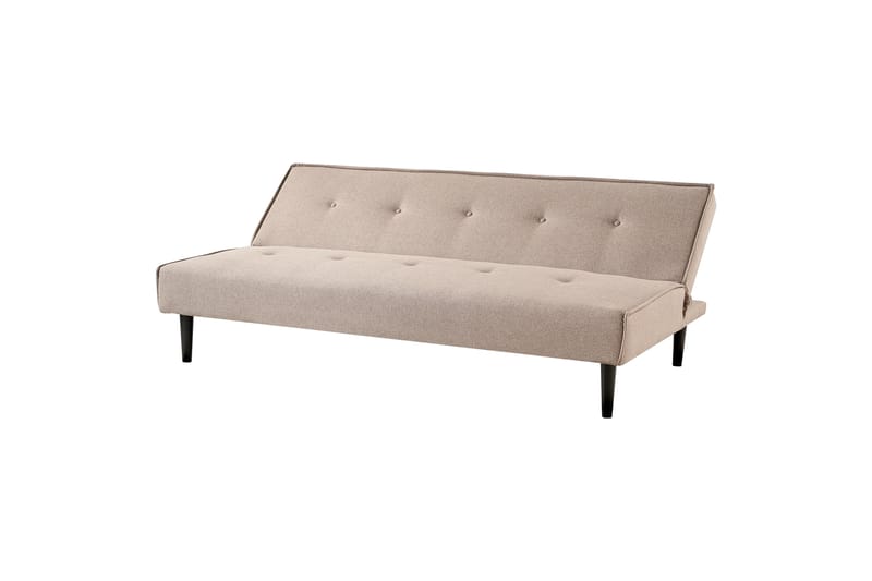 Landstorp Sovesofa 3-seter - Beige/Svart - Møbler - Sofaer - Sovesofaer - 3 seters sovesofa