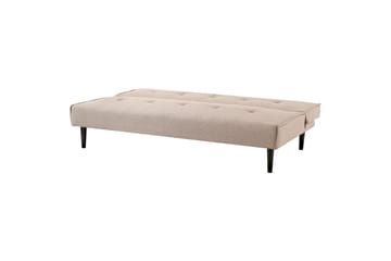 Landstorp Sovesofa 3-seter - Beige/Svart - Møbler - Sofaer - Sovesofaer - 3 seters sovesofa