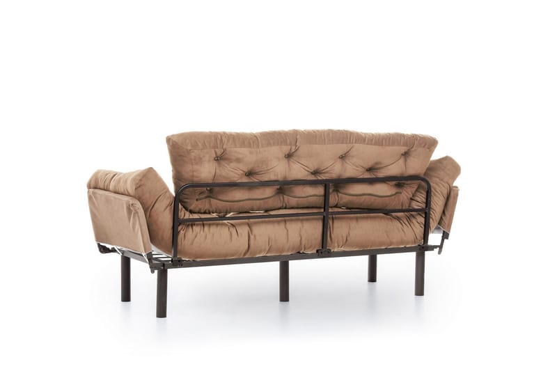 Maryborough Sovesofa 2-seter - Lys brun - Møbler - Sofaer - Sovesofaer - 2 seters sovesofa