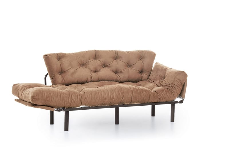 Maryborough Sovesofa 2-seter - Lys brun - Møbler - Sofaer - Sovesofaer - 2 seters sovesofa