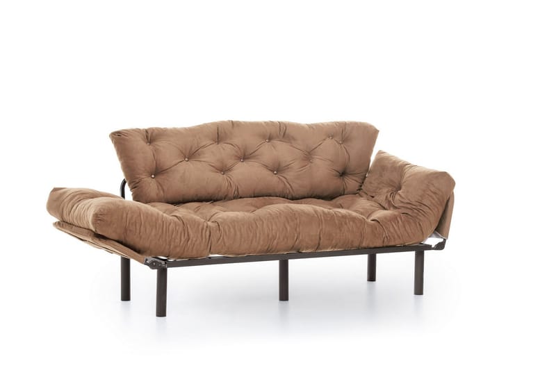 Maryborough Sovesofa 2-seter - Lys brun - Møbler - Sofaer - Sovesofaer - 2 seters sovesofa