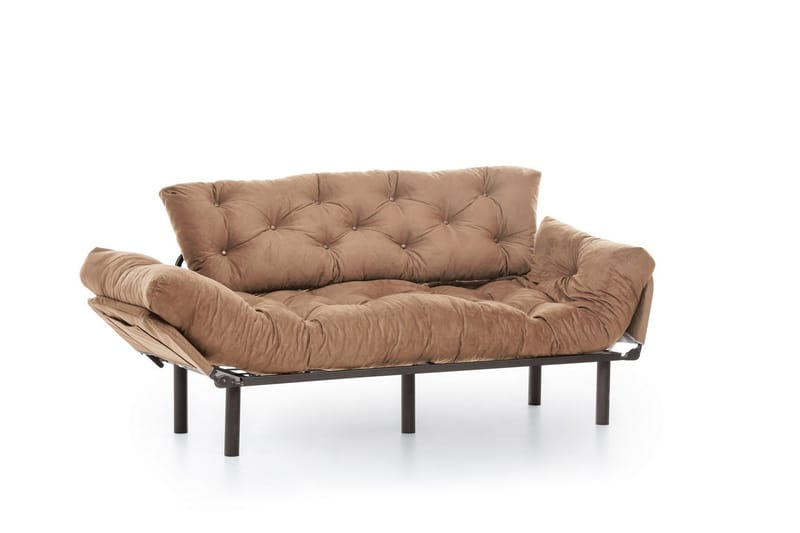 Maryborough Sovesofa 2-seter - Lys brun - Møbler - Sofaer - Sovesofaer - 2 seters sovesofa