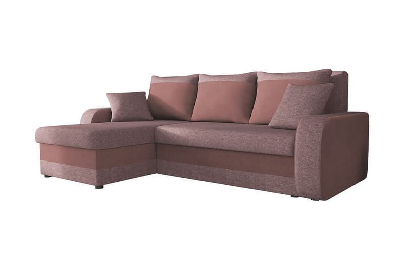 3-seters Hjørnesovesofa Nyarp Universal - Rosa - Møbler - Sofaer - Sovesofaer - Sovesofa divan