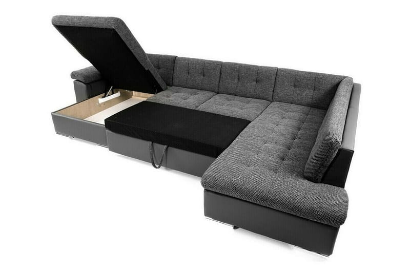 5-seters Hjørnesofa Sakri - Beige - Møbler - Sofaer - Sovesofaer - Sovesofa divan