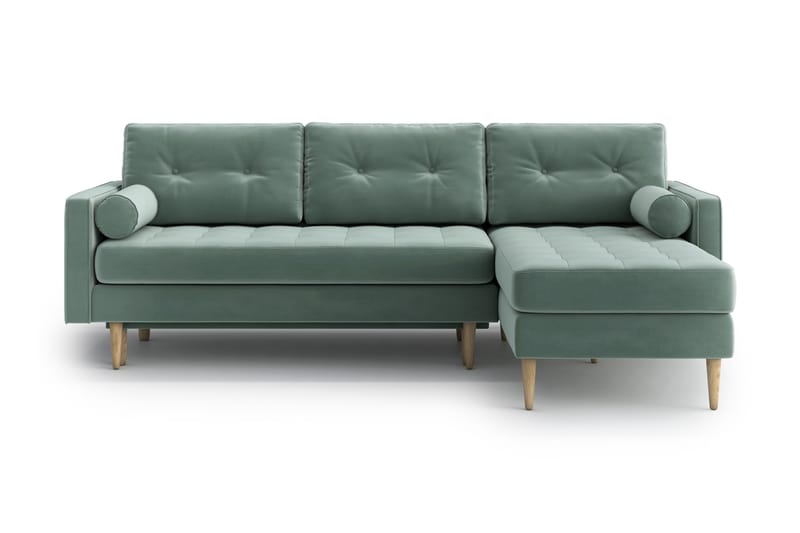 Divansofa Stephanie - Grønn - Møbler - Sofaer - Sovesofaer - Sovesofa divan