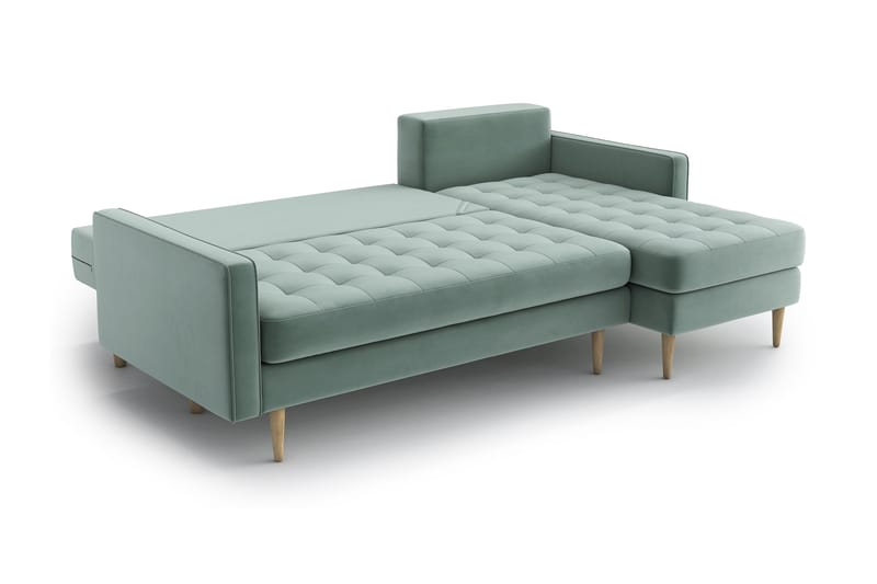 Divansofa Stephanie - Grønn - Møbler - Sofaer - Sovesofaer - Sovesofa divan