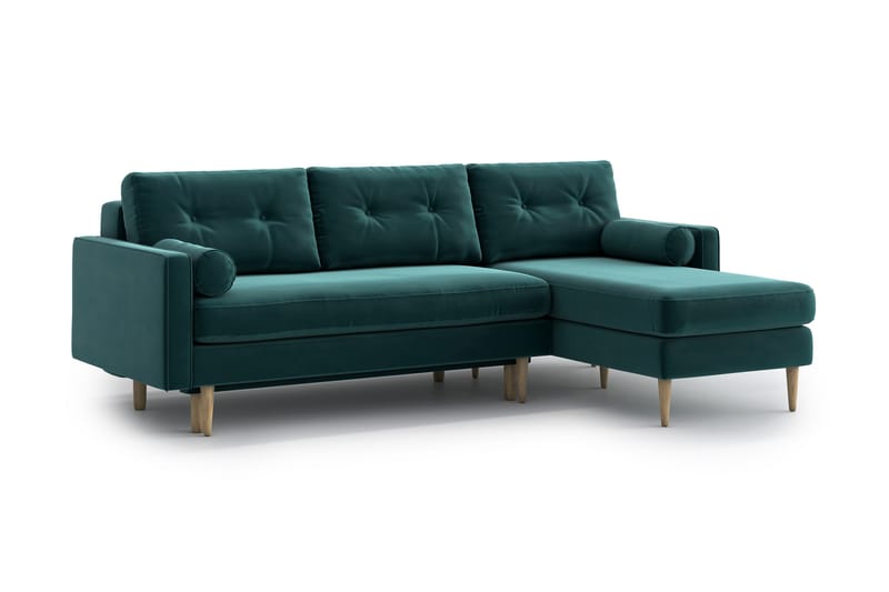 Divansofa Stephanie - Turkis - Møbler - Sofaer - Sovesofaer - Sovesofa divan