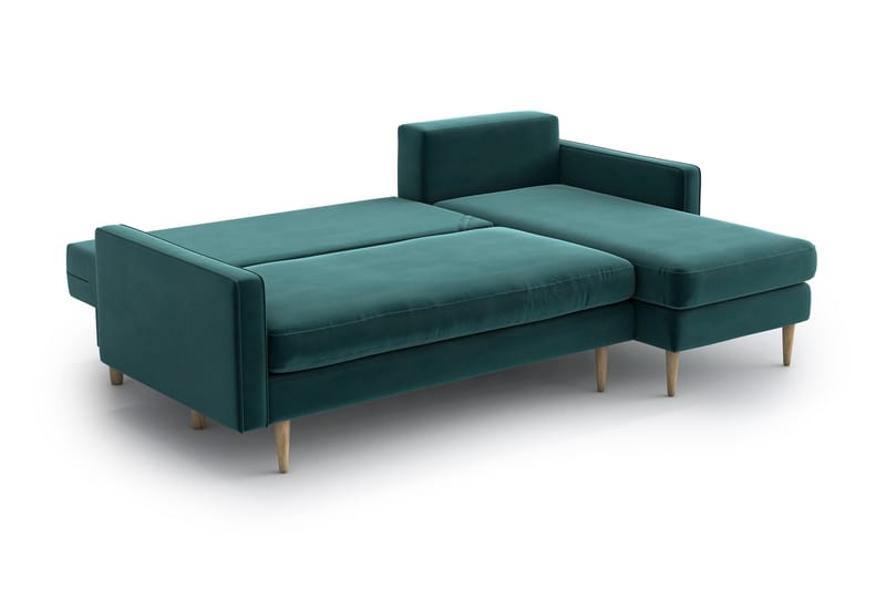 Divansofa Stephanie - Turkis - Møbler - Sofaer - Sovesofaer - Sovesofa divan