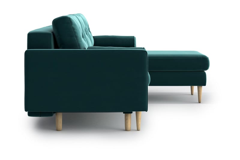 Divansofa Stephanie - Turkis - Møbler - Sofaer - Sovesofaer - Sovesofa divan