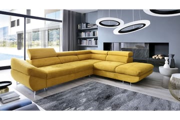 Divansovesofa Fabio 280x235x88 cm - Møbler - Sofaer - Fløyelssofaer