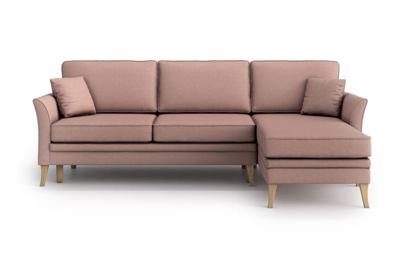 Divansovesofa Lacomfort - Rosa - Møbler - Sofaer - Sovesofaer - Sovesofa divan