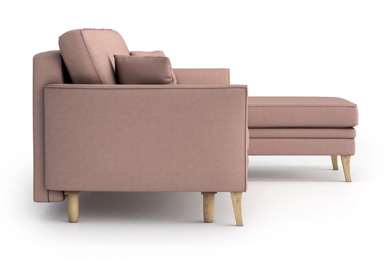 Divansovesofa Lacomfort - Rosa - Møbler - Sofaer - Sovesofaer - Sovesofa divan