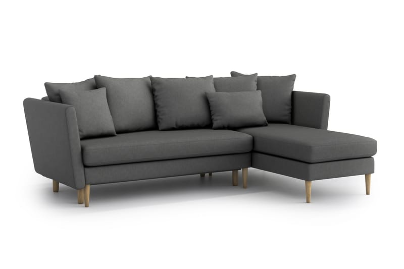 Divansovesofa Malanie - Grå - Møbler - Sofaer - Sovesofaer - Sovesofa divan