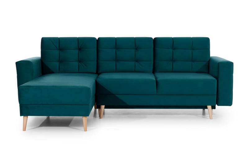 Divansovesofa Remoni - Grønn - Møbler - Sofaer - Sovesofaer - Sovesofa divan