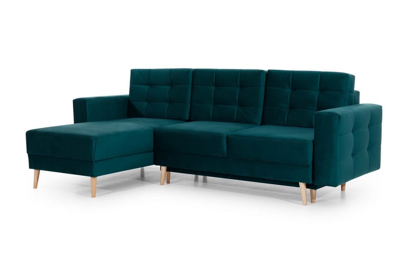 Divansovesofa Remoni - Grønn - Møbler - Sofaer - Sovesofaer - Sovesofa divan