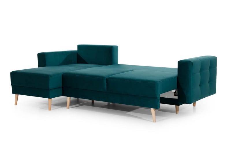 Divansovesofa Remoni - Grønn - Møbler - Sofaer - Sovesofaer - Sovesofa divan