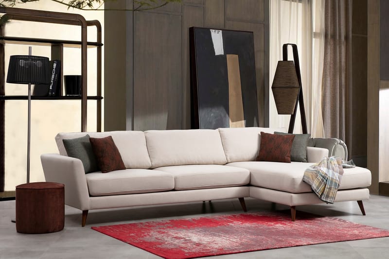 Divansovesofa Santpedor - Beige - Møbler - Sofaer - Sovesofaer - Sovesofa divan