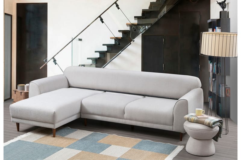 Divansovesofa Santpedor - Beige - Møbler - Sofaer - Sovesofaer - Sovesofa divan