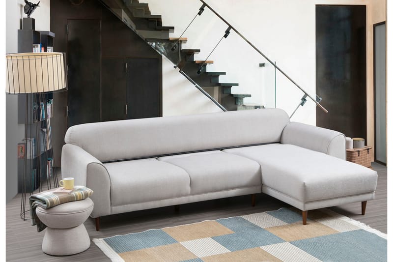 Divansovesofa Santpedor - Beige - Møbler - Sofaer - Sovesofaer - Sovesofa divan