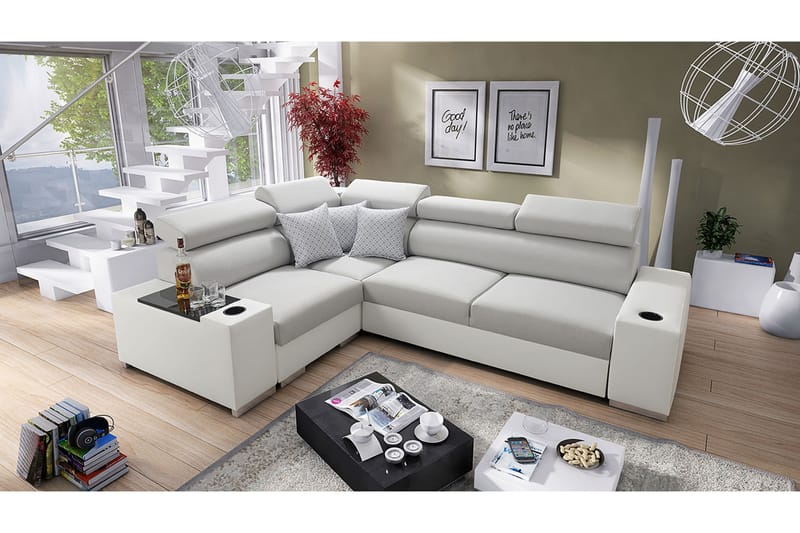 Divansovesofa Perseo 282x205x95 cm - Møbler - Sofaer - Sovesofaer - Sovesofa divan