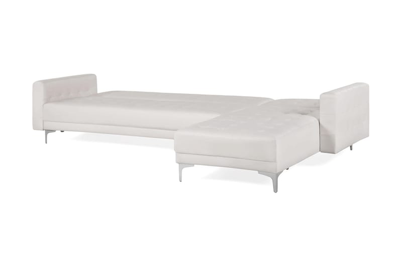 Hjørnesofa Aberdeen - Hvit - Møbler - Sofaer - Sovesofaer - Sovesofa divan